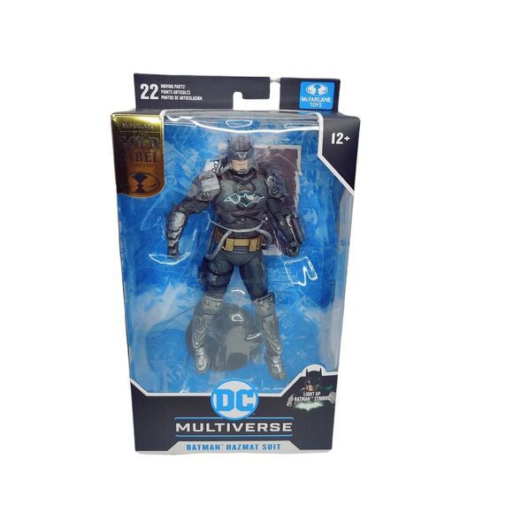 McFarlane Toys DC Multiverse 7in Batman Hazmat Suit Gold Label Exclusive NEW - Picture 1 of 4